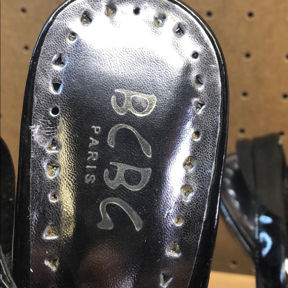 BCBG Paris Peep Toe Open Heels sz 7 - Picture 5 of 8